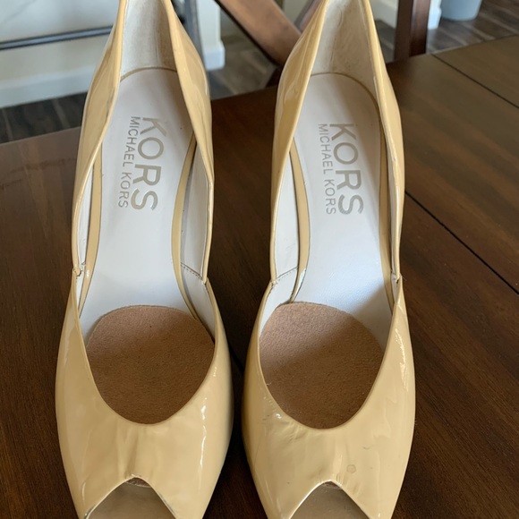 Michael Kors Natural Cork Platform Wedges - Picture 2 of 3